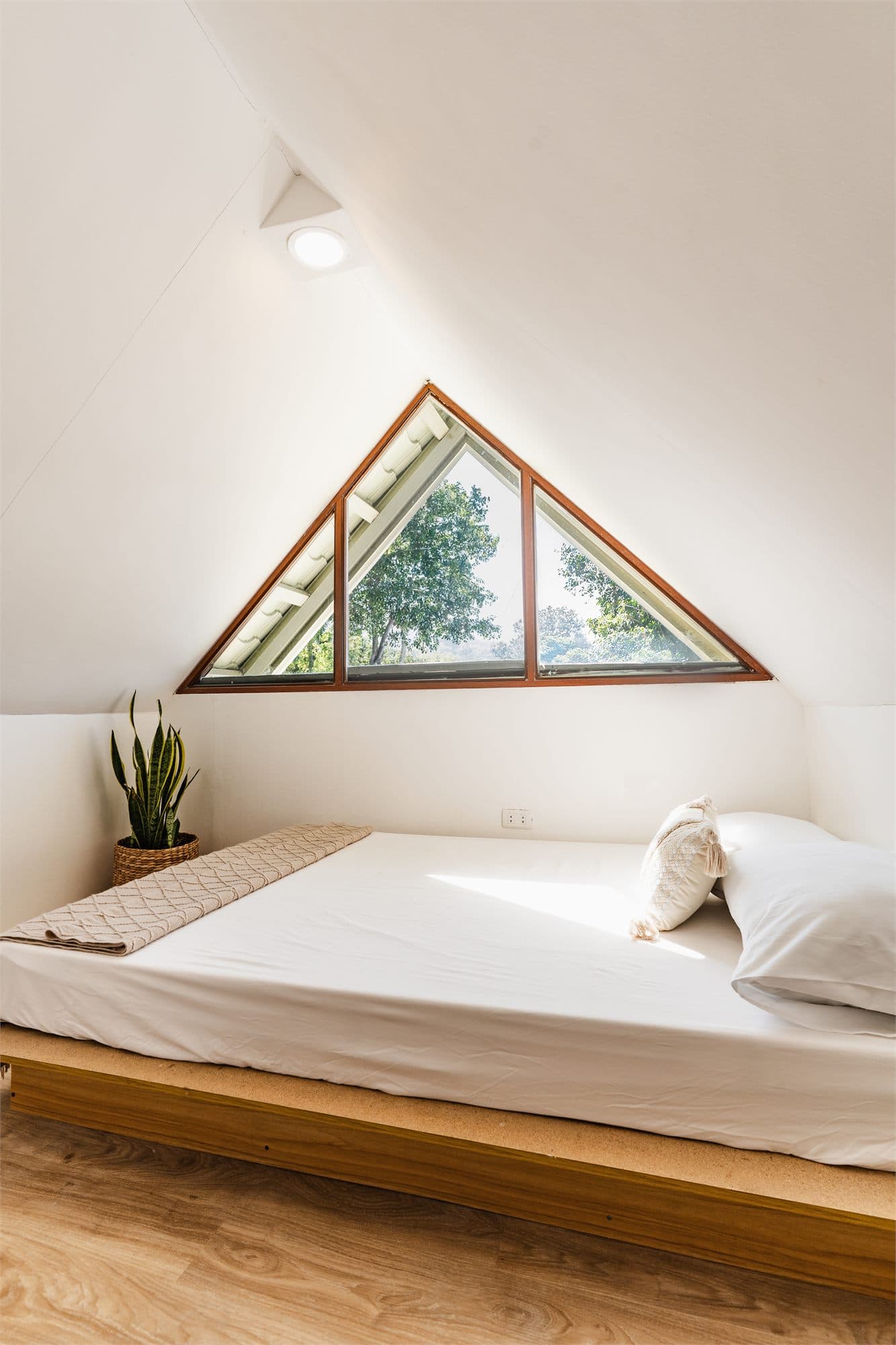 Loft-style interior space at Huni in Silang, Cavite